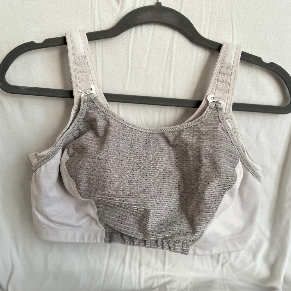 Sports Bra, Wire Free, Glamorize 36G Custom Support
